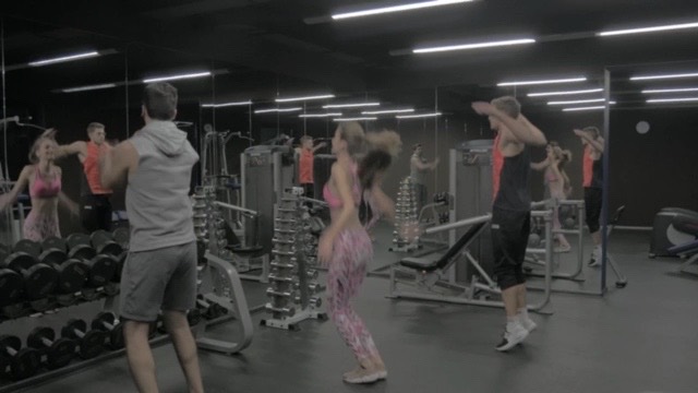 A group class under way in a LifePass partner gym